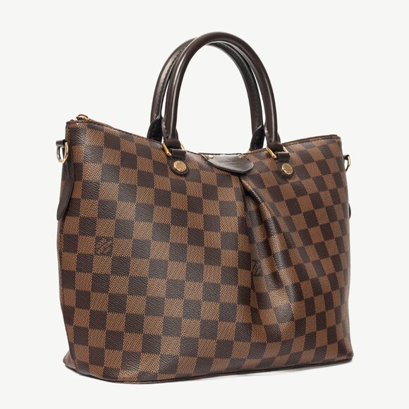 Louis Vuitton Siena MM Damier Ebene Canvas Tote - Picture 2 of 14